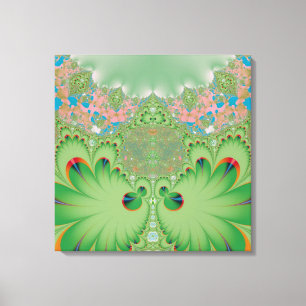 Lentetuin Canvas Afdruk