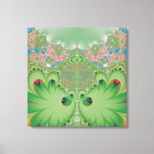 Lentetuin Canvas Afdruk (Voorkant)