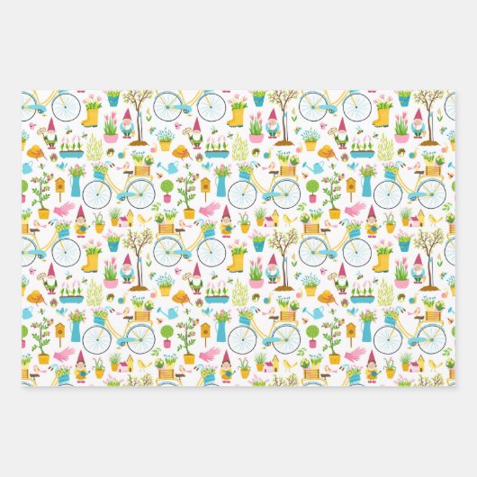 lentetuin inpakpapier vel (Voorkant 3)