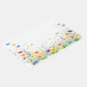 Lentetuin met Vlinders Bruiloft Gastenboek (Hoek)