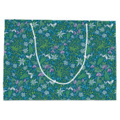 Lentetuin Moederdag Blauw Paars Wit Groot Cadeauzakje (Achterkant)