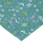 Lentetuin Moederdag Blauw Paars Wit Tafelkleed (Gekanteld)