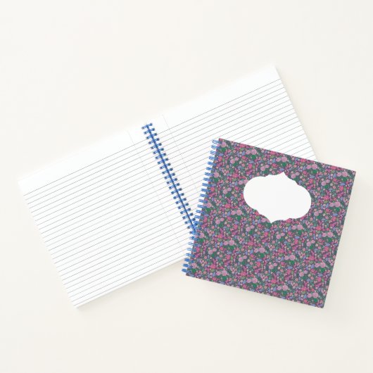 Lentetuin Moederdag Klaprozen Japanse Waaier Notitieboek (Binnen)