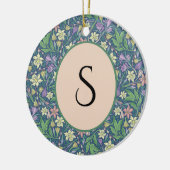 Lentetuin Moederdag Narcissen Krokussen Keramisch Ornament (Links)