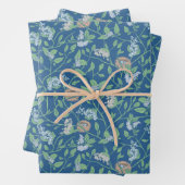 Lentetuin Moederdag Robin Nest Queen Ann Lace Inpakpapier Vel (In situ)