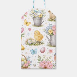 Lentetuin Pasen Cadeaulabel