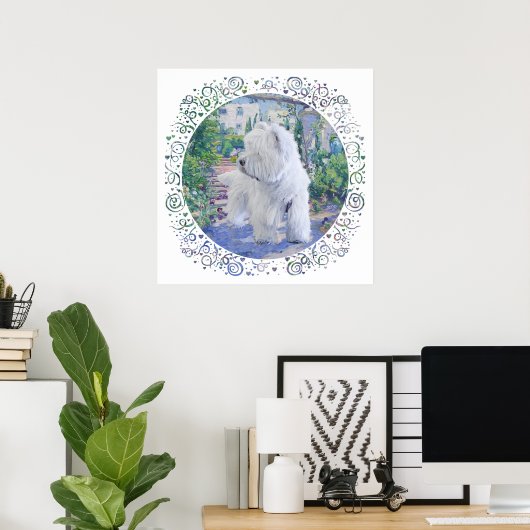 Lentetuin Poster (Thuiskantoor)
