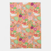 Lentetuin Thema Keukenhanddoek (Verticaal)
