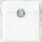 Lentetuin Vierkante Sticker (Tas)