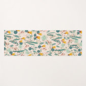 Lentetuinen lafbloem yogamat (Voorkant (horizontaal))