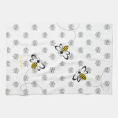 Lentetuistedaal met bijen keukenhanddoek (Horizontaal)