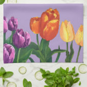 Lentetulp Keukendoeken Theedoek (Gevouwen)