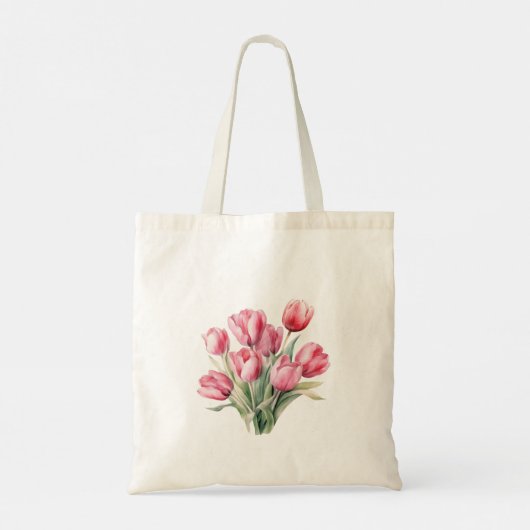  lentetulp tote bag (Achterkant)