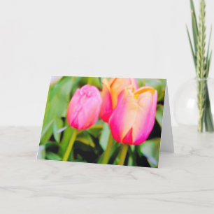 LENTETULPEN BEDANKKAART