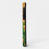 Lentetulpen bloeien voor oude schuur. Case-Mate iPhone case (Achterkant/links)