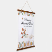 Lentetulpen Bloemen Wandtapijt Hangend Wandkleed (Gebogen)