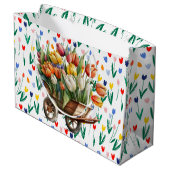 Lentetulpen Groot Cadeauzakje (Achterkant Gekanteld)