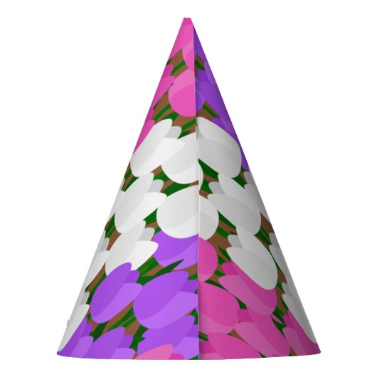 lentetulpenveld feesthoedjes (Achterkant)