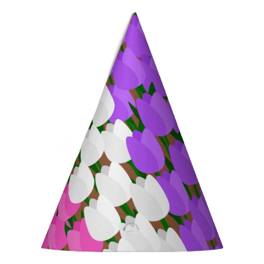 lentetulpenveld feesthoedjes (Links)