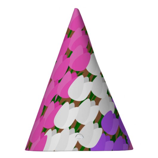 lentetulpenveld feesthoedjes (Rechts)