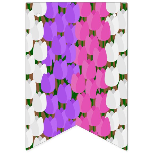 lentetulpenveld vlaggetjes (Derde vlag)