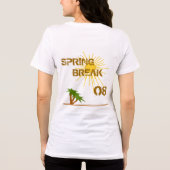 Lentevakantie 08 - Aangepast - Aangepast Tri-Blend Shirt (Achterkant)