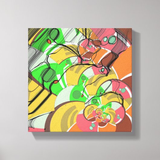 lentevakantie canvas afdruk (Voorkant)