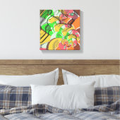 lentevakantie canvas afdruk (Insitu (Slaapkamer))