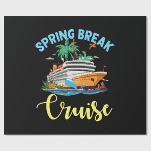 Lentevakantie Cruise Cadeaupapier