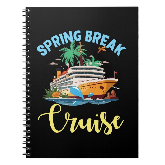 Lentevakantie Cruise Notitieboek (Voorkant)