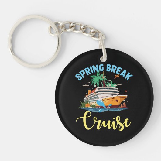 Lentevakantie Cruise Sleutelhanger (Voorkant)