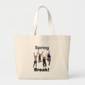 Lentevakantie Vriendschap Grote Tote Bag (Voorkant)