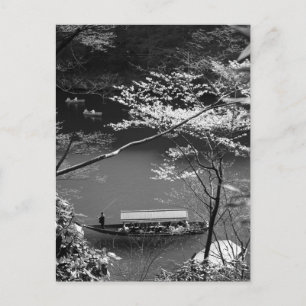 Lentevaren in Arashiyama Briefkaart