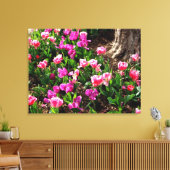 'Lenteveld' Canvasprint met Wikkelrand Canvas Afdruk (Insitu (Woonkamer))