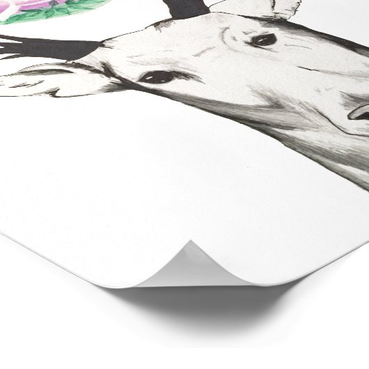 Lenteverbeter Mandala 8x10 afdrukken Poster (Hoek)