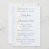 lenteverbruiloft met daffodils kaart (Achterkant)