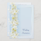 lenteverbruiloft met daffodils kaart (Voorkant / Achterkant)