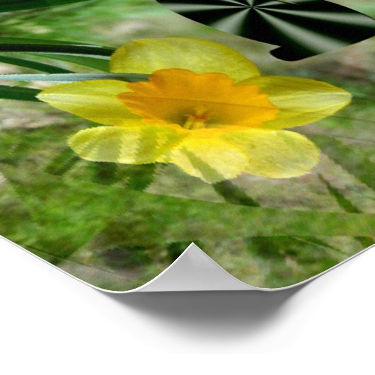 Lentevergroening.... Poster (Hoek)