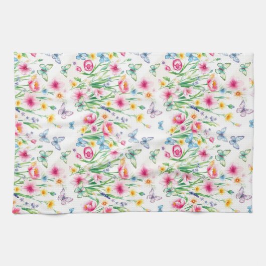 lenteverrukking theedoek (Horizontaal)