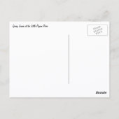 Lentevers aan de kleine duif briefkaart (Achterkant)