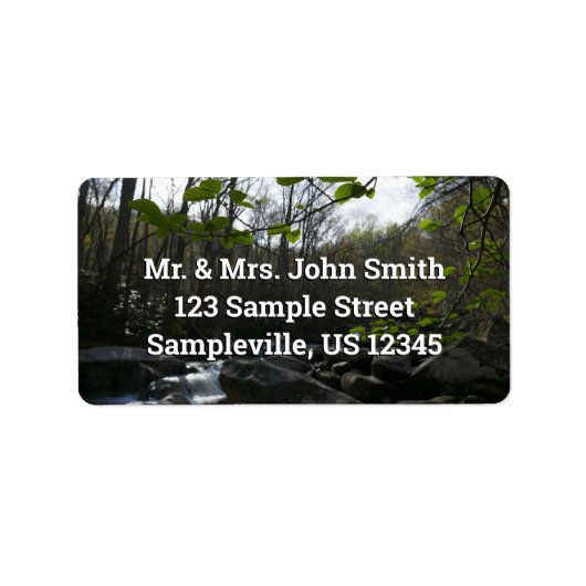 Lentevers aan de kleine duif etiket (Voorkant)