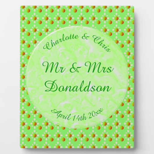 lenteviendringbloesem en appels fotoplaat (Voorkant)