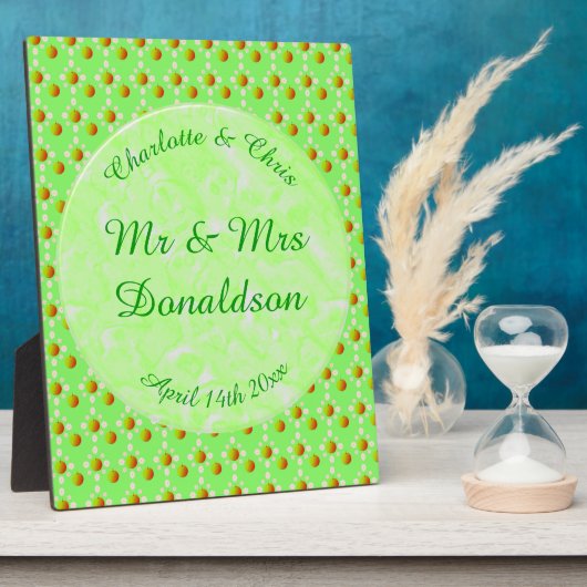 lenteviendringbloesem en appels fotoplaat (Zijkant)