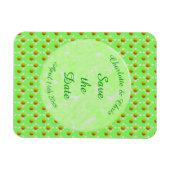  lenteviendringbloesem en appels magneet (Horizontaal)