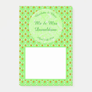 lenteviendringbloesem en appels post-it® notes