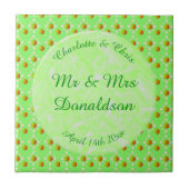 lenteviendringbloesem en appels tegeltje (Voorkant)