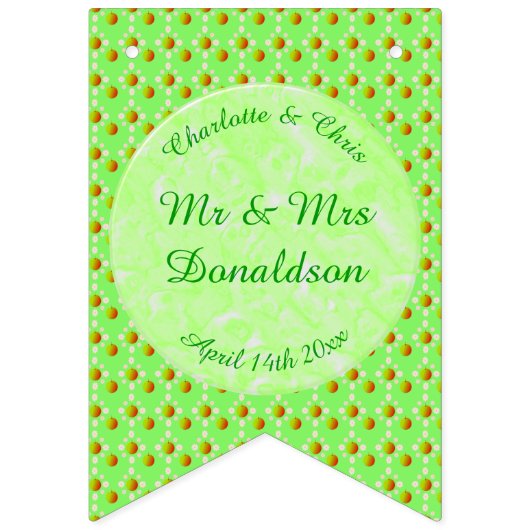 lenteviendringbloesem en appels vlaggetjes (Derde vlag)