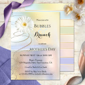 Lenteviering Bubbles en Brunch Uitnodiging