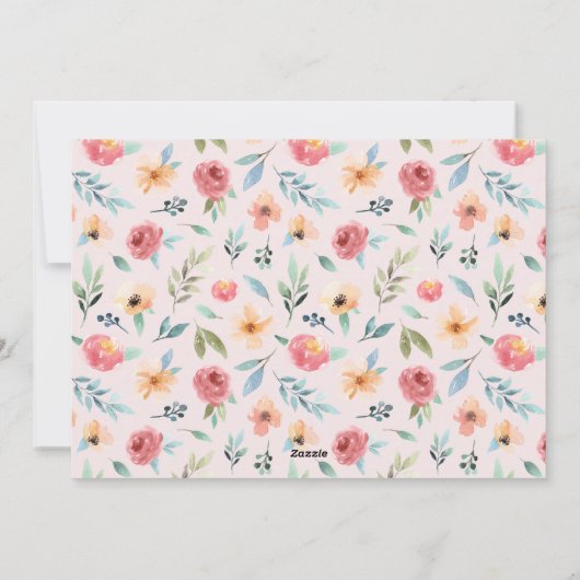 lentevlieg | Foto Pasen Kaart (Achterkant)