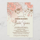  lentevloerbloemen — Uitnodiging (Voorkant / Achterkant)